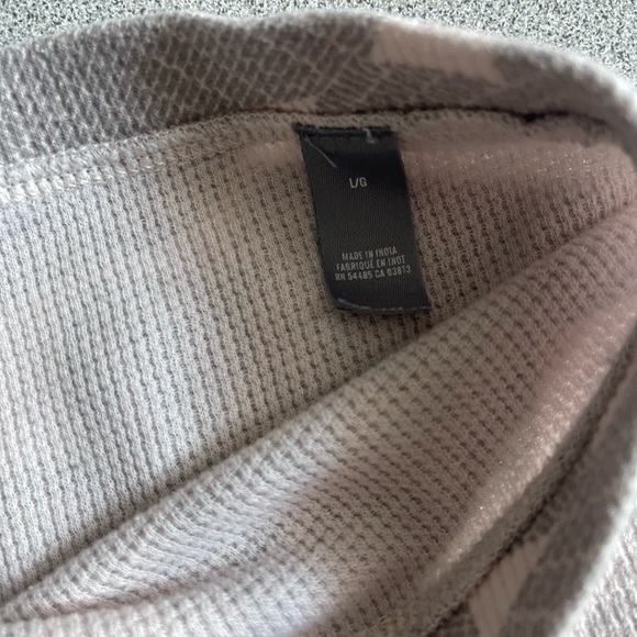 Aerie Heart Print Lounge/Sleep Shirts Size Large - Picture 3 of 8